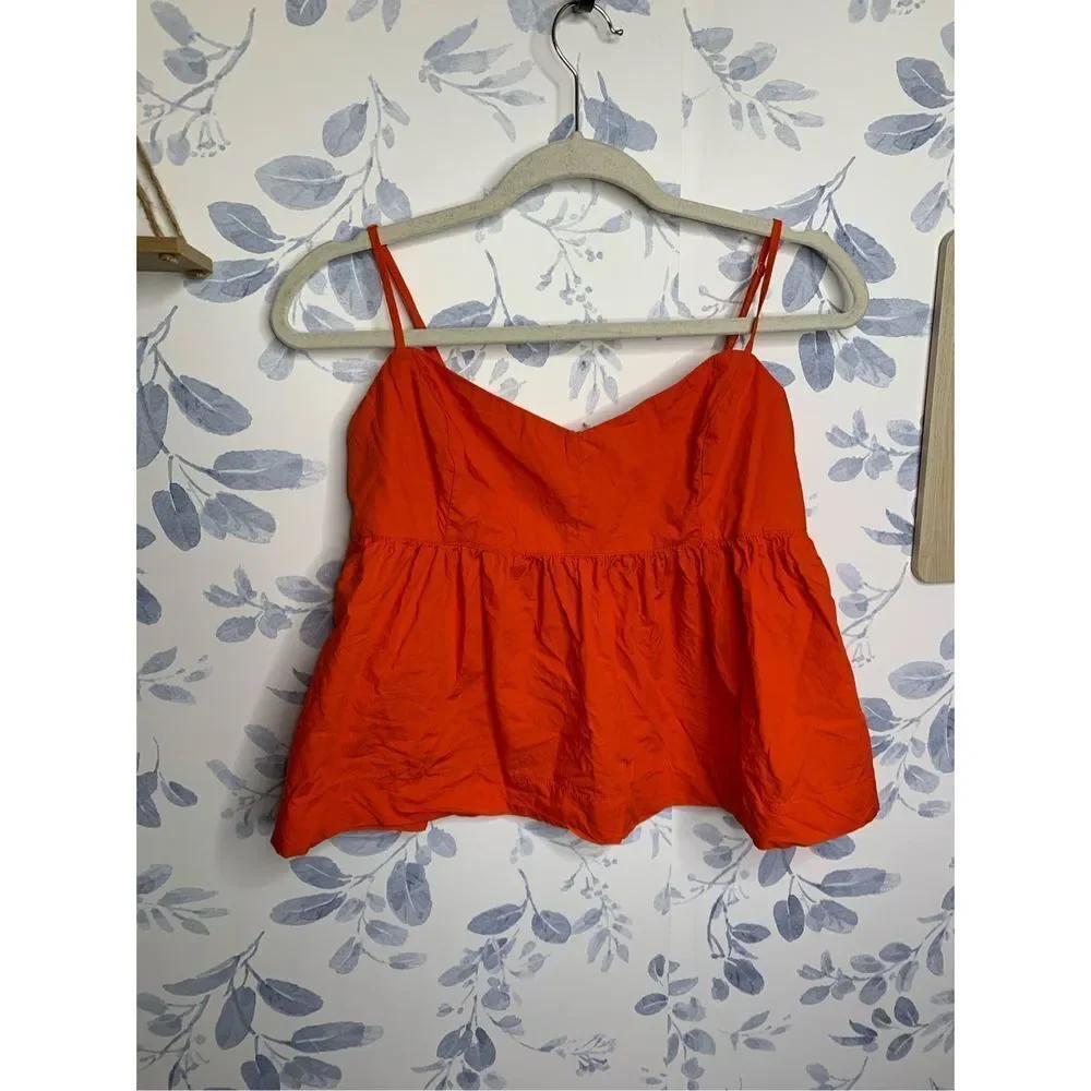 J.Crew Flowy Cotton Poplin Camisole Size XS